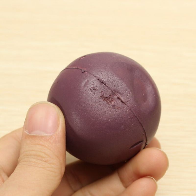 5.5 cm Squishy Mangosteen Tropické Ovoce 5.5 * 5 cm Přívěšek Na Klíče Taška Na Telefon Popruh Přívěsek Dárek