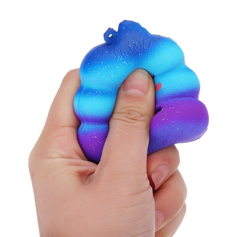 7cm Crazy Squishy Galaxy Poo Pomalu Rostoucí Vonná Kolekce Kreslených Drdolů