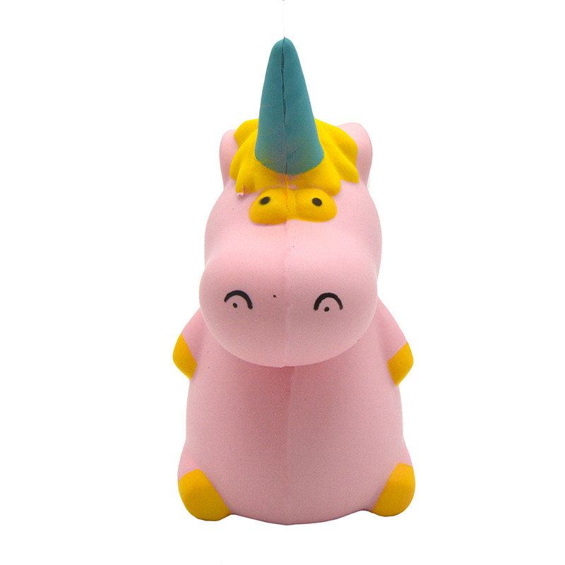 Areedy Squishy Baby Unicorn 14 cm * 10 cm * 8 cm Super Pomalu Rostoucí Roztomilý Růžový Vonný Originální Balíček