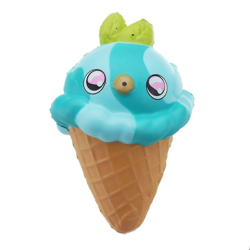 Bird Ice Cream Squishy Slow Rising Squeeze Hračka Stress Dárková Kolekce