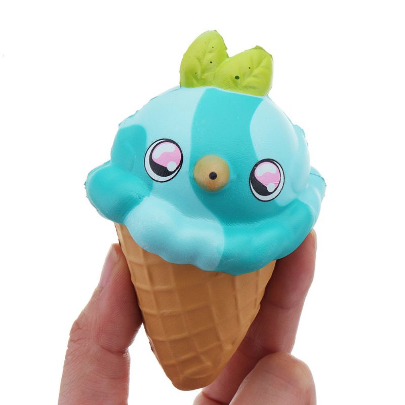 Bird Ice Cream Squishy Slow Rising Squeeze Hračka Stress Dárková Kolekce