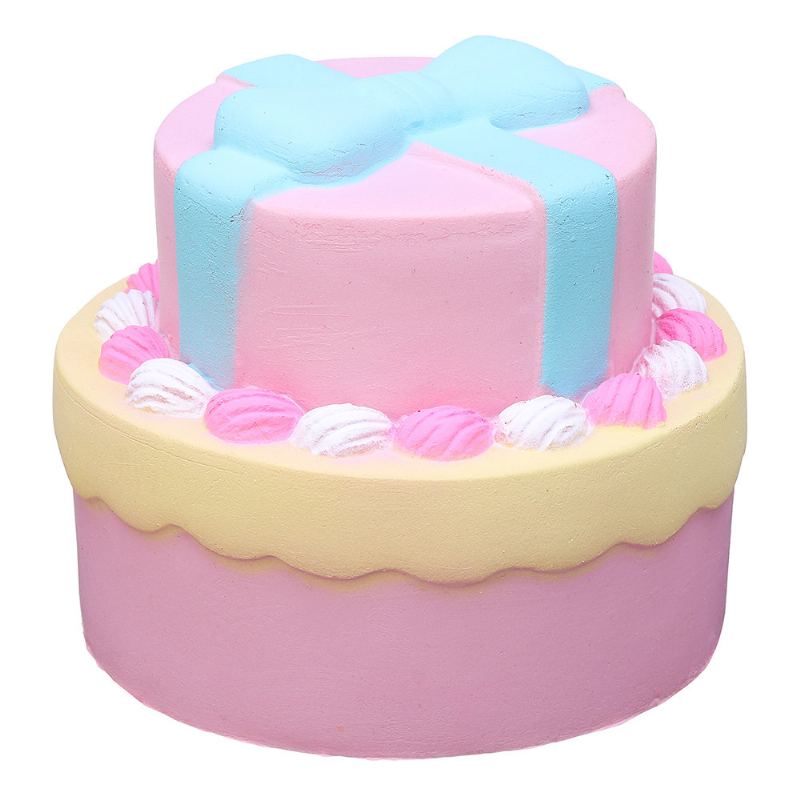 Bow-uzel Double Cake Squishy S Balení Kolekce Dárek