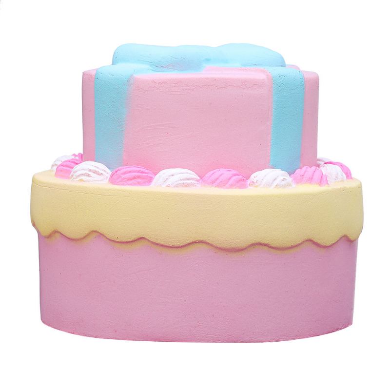 Bow-uzel Double Cake Squishy S Balení Kolekce Dárek