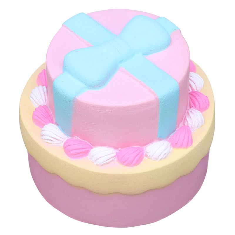 Bow-uzel Double Cake Squishy S Balení Kolekce Dárek