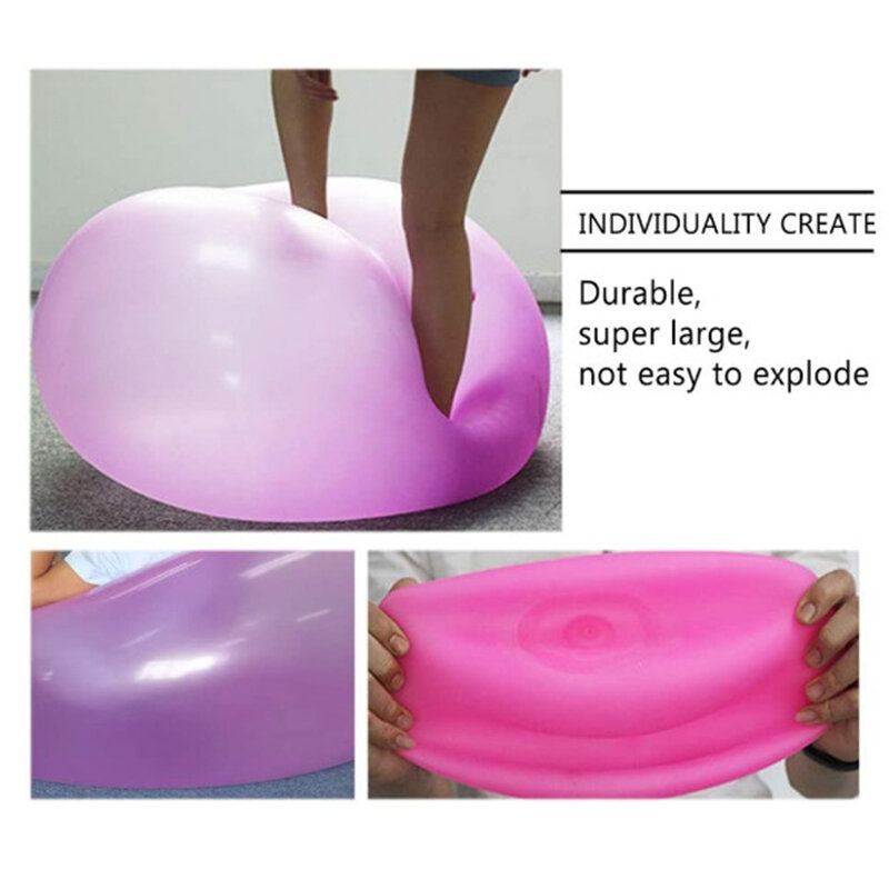 Bubble Ball Funny Toy Balls Kid Transparentní Skákací Kulaté Balónky Pro Dekorace Pro Venkovní Aktivity Dětí