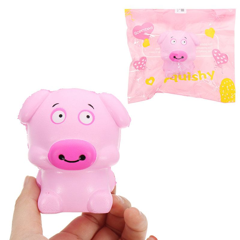 Cartoon Pig Squishy Slow Rising Soft Collection Dárkový Dekorační Přívěsek Na Hračky