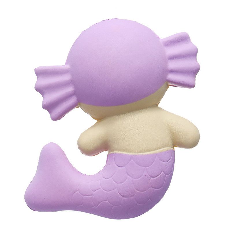 Cutie Squishy Mořská Panna Hračky Vonný Chlebový Dort Super 19cm Měkký Pomalu Rostoucí Původní Balení