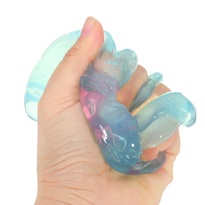 Dinosaur Crystal Slime Hex Láhev Transparentní Hliněná Diy Plastelínová Hračka Jako Dárek