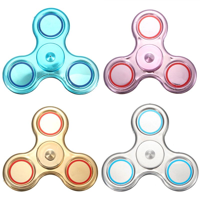 Ecubee Edc Abs Fidget Spinner Zrcadlo Hand Gadget Finger 4 Barvy