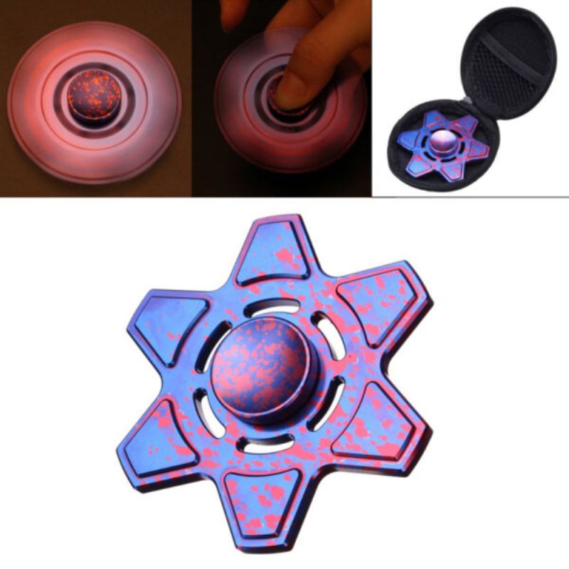 Ecubee Edc Hand Spinner Gadget Fidget Finger Miniaplikace Pro Snížení Stresu