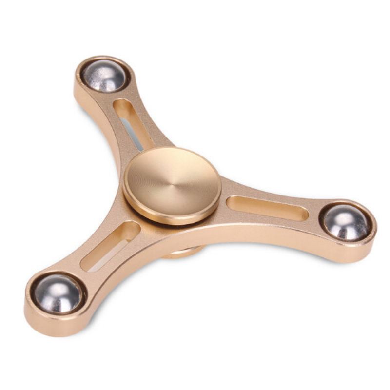 Edc Fidget Hand Spinner Gadget Tri-spinner Focus Miniaplikace Pro Snížení Stresu 5 Dostupných Barev