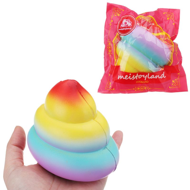 Galaxy Poo Squishy Pomalu Rostoucí S Balením Kolekce Dárková Plyšová Hračka