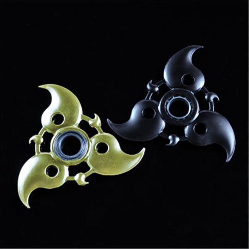 Hand Spinner Tri Fidget Metal Finger Spin Focus Edc Hračky Pro Rotační Uvolnění Stresu