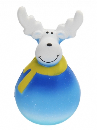 Ikuurani Elk Galaxy Squishy Pomalu Rostoucí S Obalem Plyšová Hračka