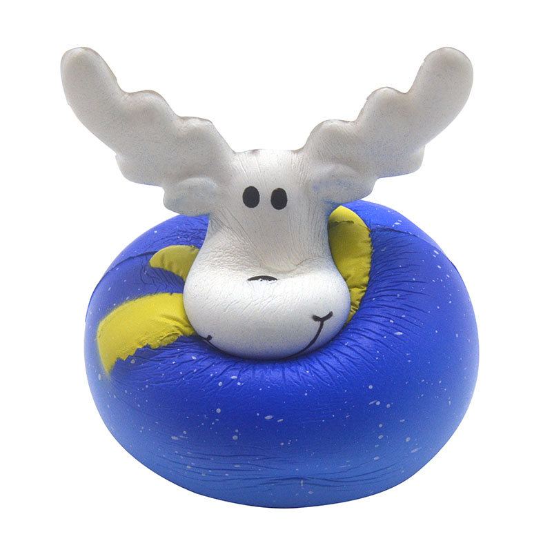 Ikuurani Elk Galaxy Squishy Pomalu Rostoucí S Obalem Plyšová Hračka