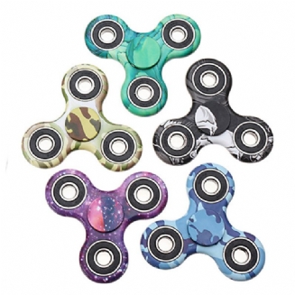 Kamufláž Rotující Fidget Hand Spinner Adhd Autismus Konečky Prstů Prsty Gyro Snížení Stresu