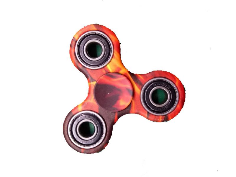 Kamufláž Rotující Fidget Hand Spinner Adhd Autismus Konečky Prstů Prsty Gyro Snížení Stresu