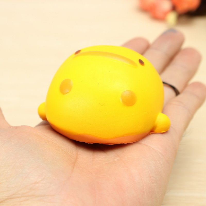 Kawaii Squishy Yellow Duck Měkká Roztomilá Taška Na Telefon Jako Dárek