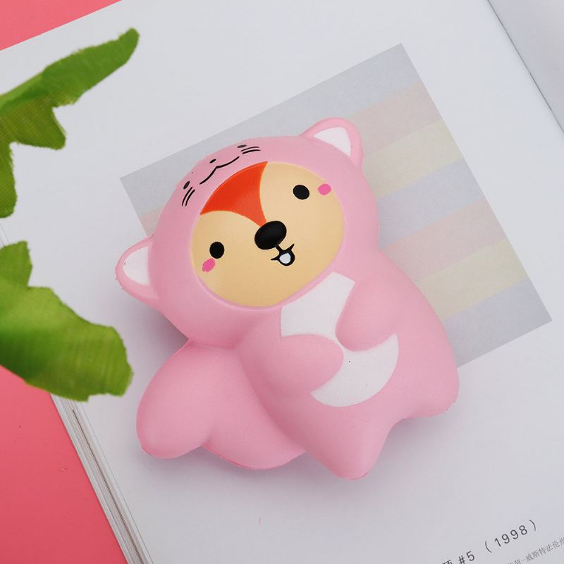 Kawaii Tail Bear Squishy Slow Rising With Packaging Collection Dárková Plyšová Hračka