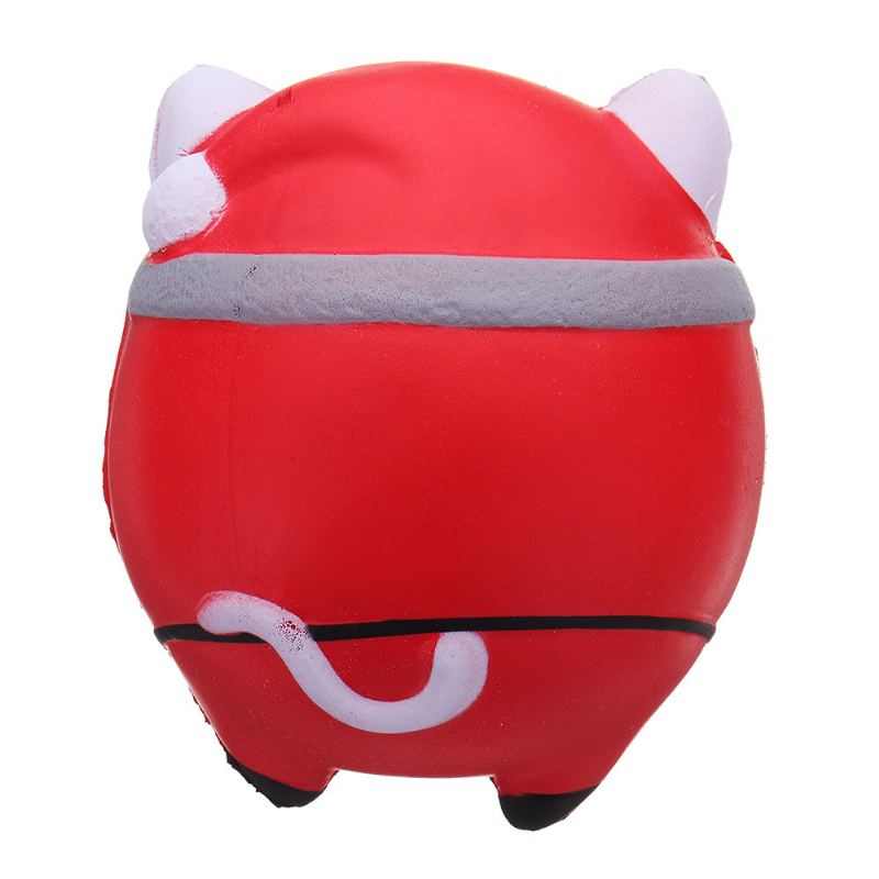 Kawaii Vánoční Kočka Squishy Soft Pomalu Rostoucí S Balením Kolekce Dárková Hračka