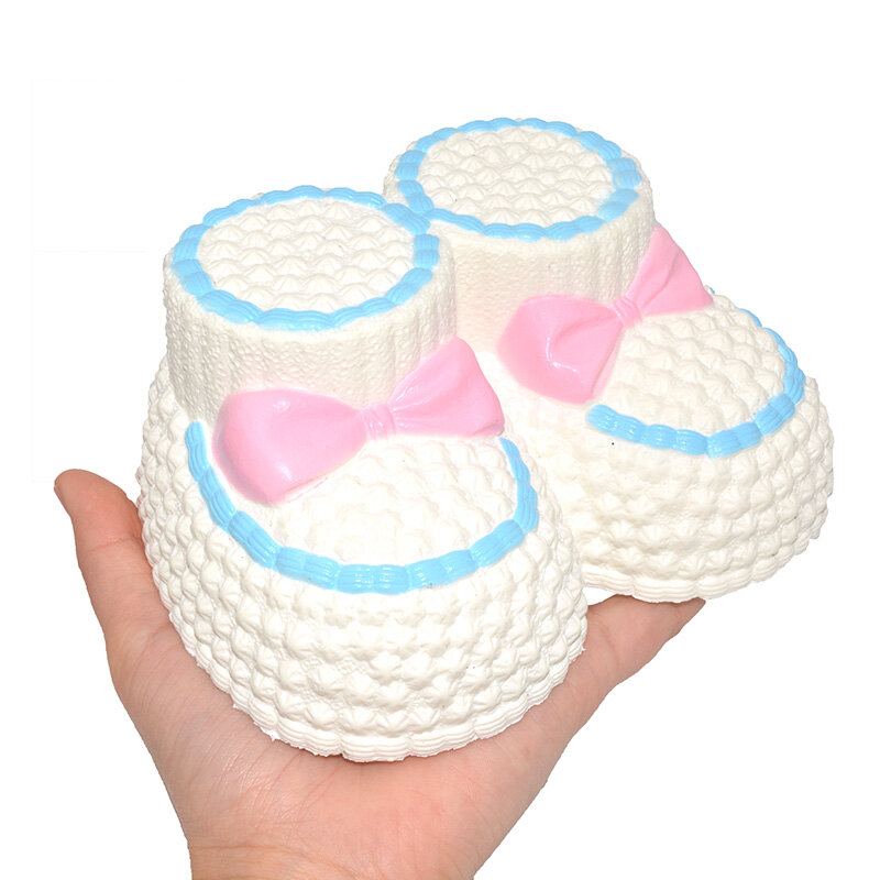 Kiibru Squishy Jumbo Sněhule 16cm Pomalé Stoupání Originální Balení Kolekce Dárková Dekorace Hračka