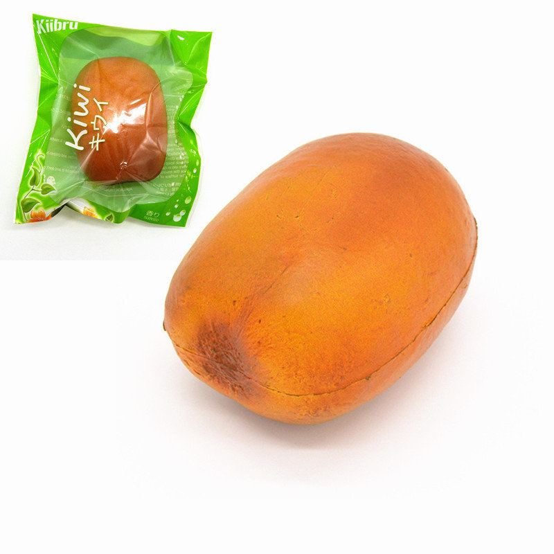 Kiibru Squishy Kiwi Fruit 8.5 cm Měkké Pomalu Rostoucí Originální Balení Kolekce Dárková Dekorační Hračka