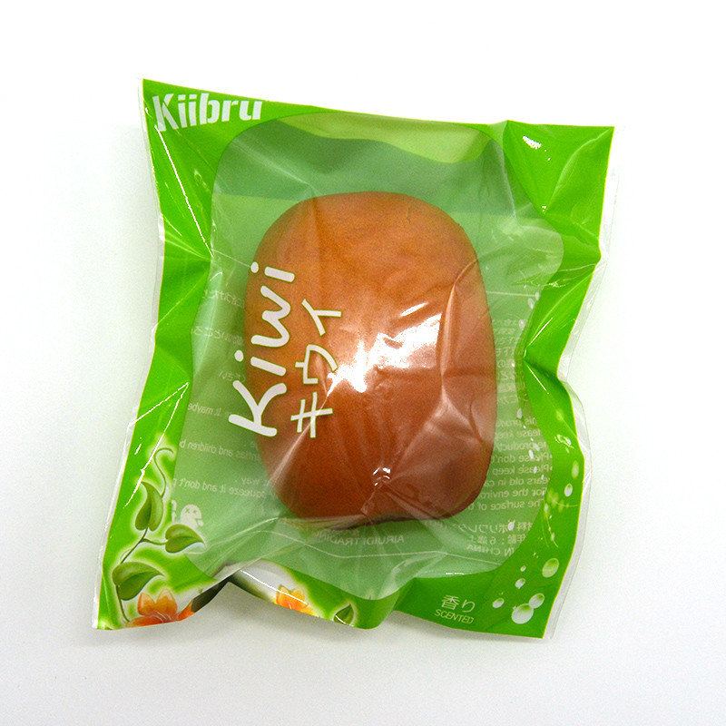 Kiibru Squishy Kiwi Fruit 8.5 cm Měkké Pomalu Rostoucí Originální Balení Kolekce Dárková Dekorační Hračka