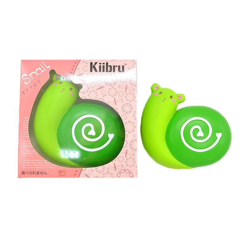 Kiibru Squishy Snail Jumbo 12cm Pomalu Rostoucí Vonící Originální Balení Kolekce Dárková Dekorační Hračka