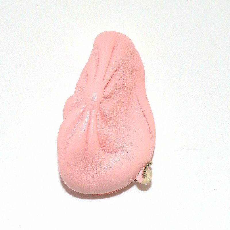 Kiibru Squishy Toy Bun Pink Yellow Řetízek Telefon Taška Popruh Dárková Dekorace