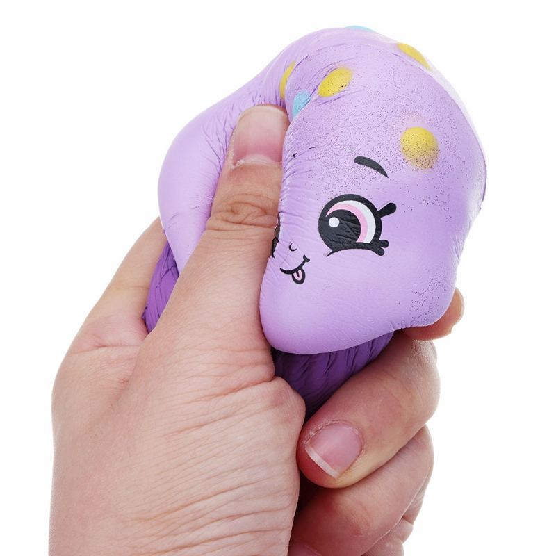 Kreslená Zmrzlina Squishy Pomalu Rostoucí S Balením Kolekce Dárková Plyšová Hračka