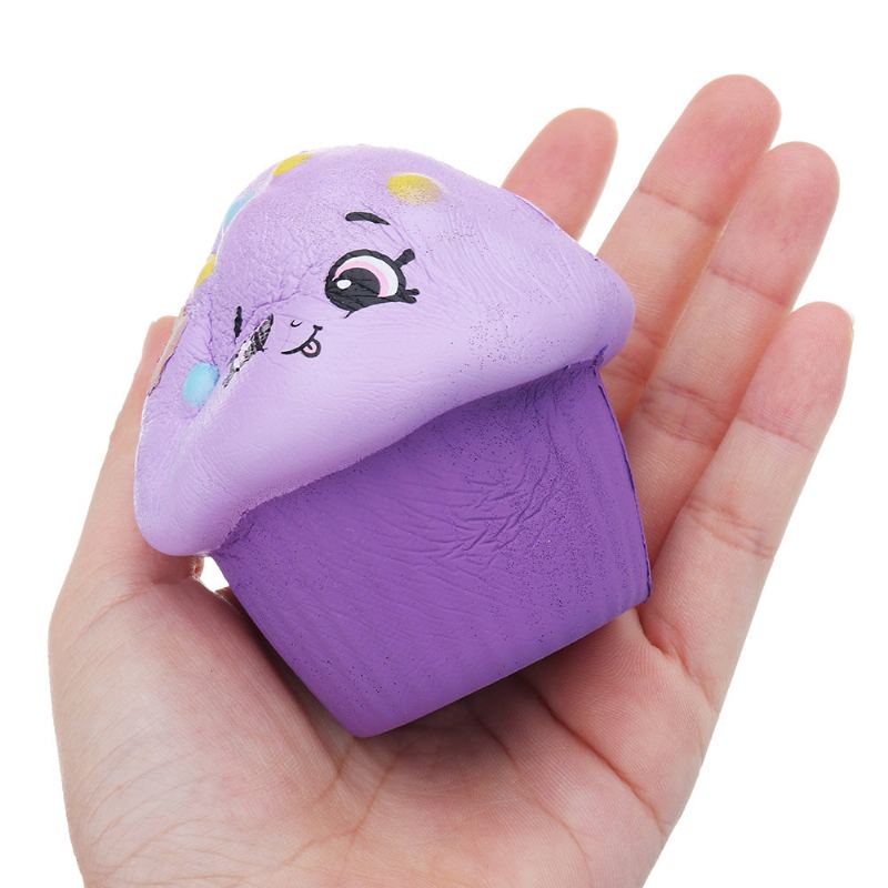 Kreslená Zmrzlina Squishy Pomalu Rostoucí S Balením Kolekce Dárková Plyšová Hračka