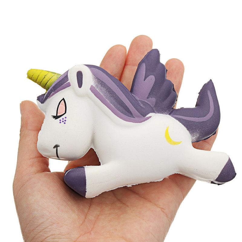 Kreslený Pegasus Squishy Pomalu Rostoucí S Balením Kolekce Dárková Plyšová Hračka