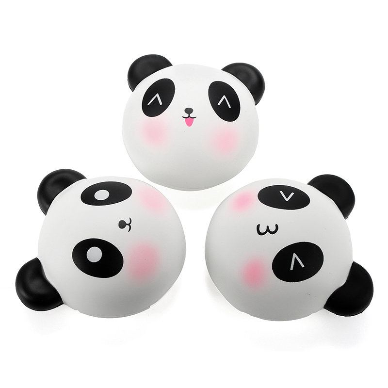 Meistoyland Squishy Panda Bun 8 cm Pomalu Kynoucí S Obalem Kolekce Dárkové Dekorace Plyšová Hračka