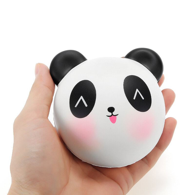 Meistoyland Squishy Panda Bun 8 cm Pomalu Kynoucí S Obalem Kolekce Dárkové Dekorace Plyšová Hračka