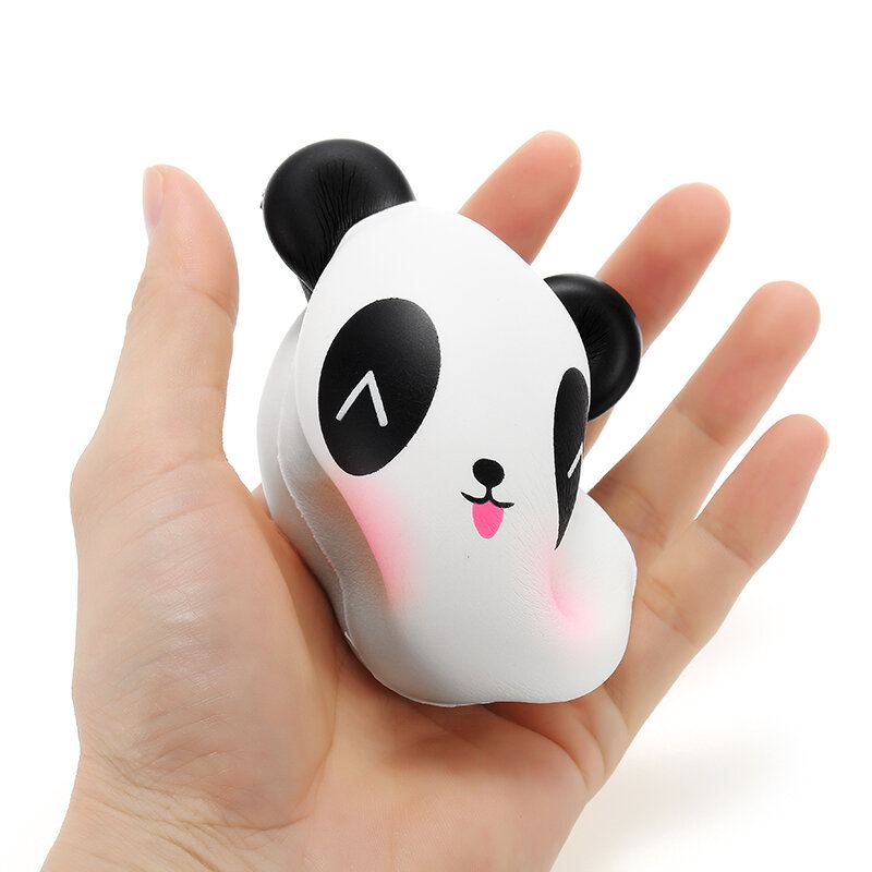 Meistoyland Squishy Panda Bun 8 cm Pomalu Kynoucí S Obalem Kolekce Dárkové Dekorace Plyšová Hračka