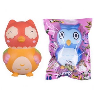 Owl Squishy Pomalu Rostoucí Kolekce Dárek S Obalem