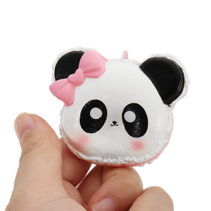 Panda Face Head Squishy Slow Rising With Packaging Collection Dárková Plyšová Hračka