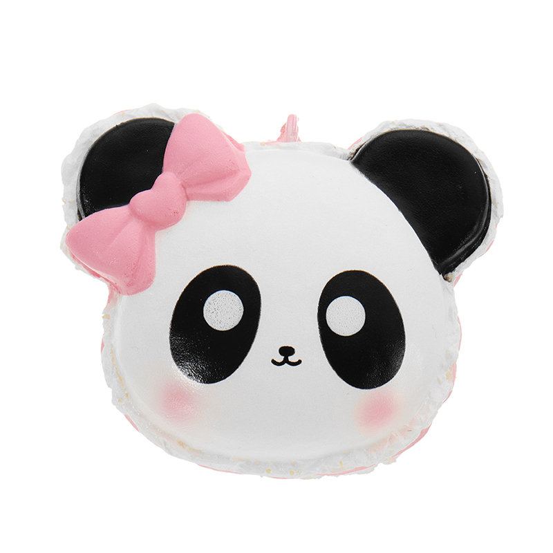 Panda Face Head Squishy Slow Rising With Packaging Collection Dárková Plyšová Hračka