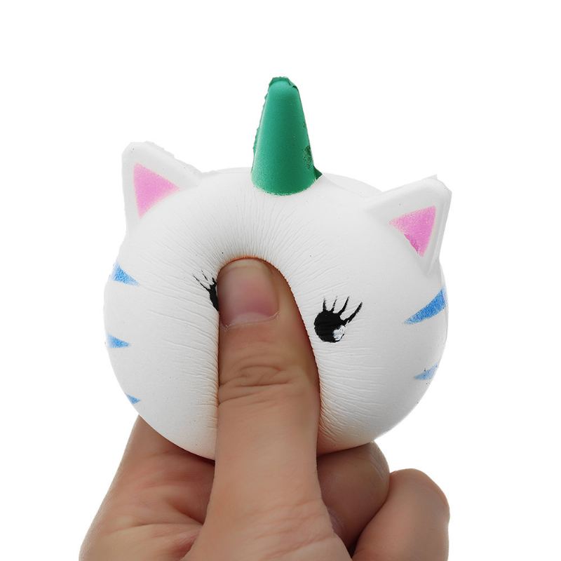 Plyšová Hračka Z Kolekce Unicorn Cat Squishy Slow Rising Collection