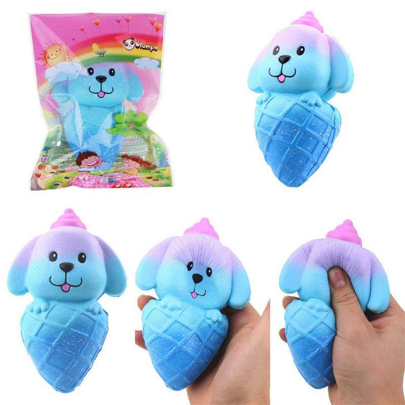 Psí Zmrzlina Vlampo Squishy 16*10cm Pomalé Kynutí S Obalem Kolekce Dárková Plyšová Hračka