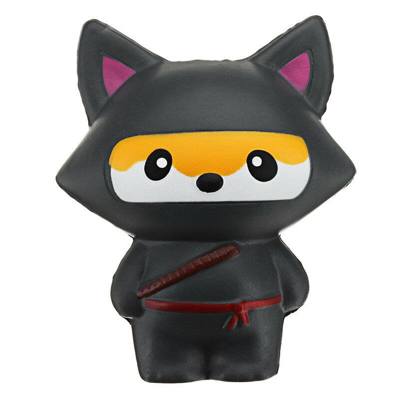 Roztomilá Jumbo Squishy Kočka Ninja Fox Panda S Vůní Super Pomalu Rostoucí Dětská Hračka Dárek