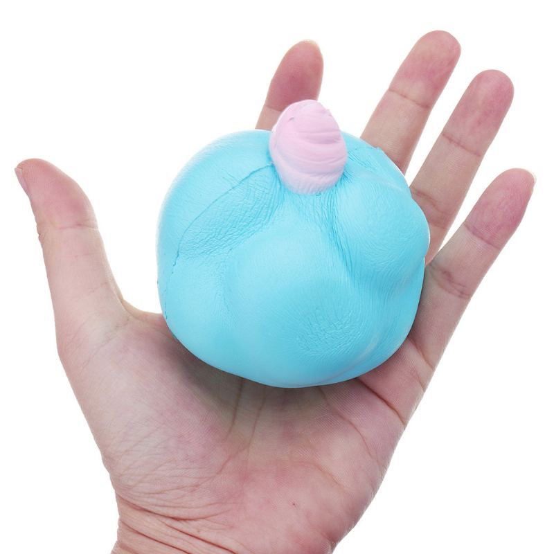 Růžové Malé Rohaté Zvíře Squishy Pomalu Rostoucí S Balením Kolekce Dárková Plyšová Hračka