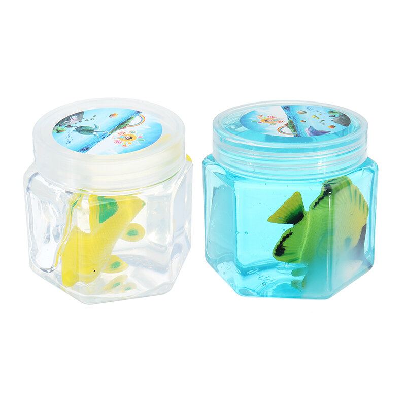 Sea Creatures Crystal Slime Diy Transparentní Slizový Tmel Antistresový