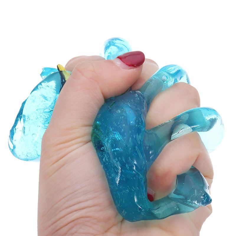 Sea Creatures Crystal Slime Diy Transparentní Slizový Tmel Antistresový