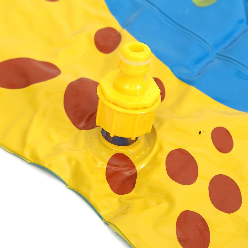 Splash Pad 39 Palců Sprinkler And Play Mat Pro Děti Chlapci Dívky Zábavná Mat Letní Venkovní Zavlažovací Podložka Párty Vodní Hračky Extra Velký Dětský Kropicí Bazén