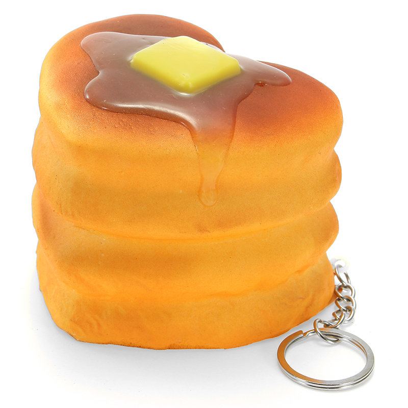 Squishy Love Cake 8cm Soft Collection Dárková Dekorace Taška Na Telefon Popruh Keychain Toy