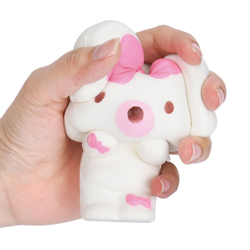 Squishy Nurse Rabbit Jumbo Bunny 12cm Pomalu Rostoucí Roztomilá Kolekce Dekorativní Dárková Hračka