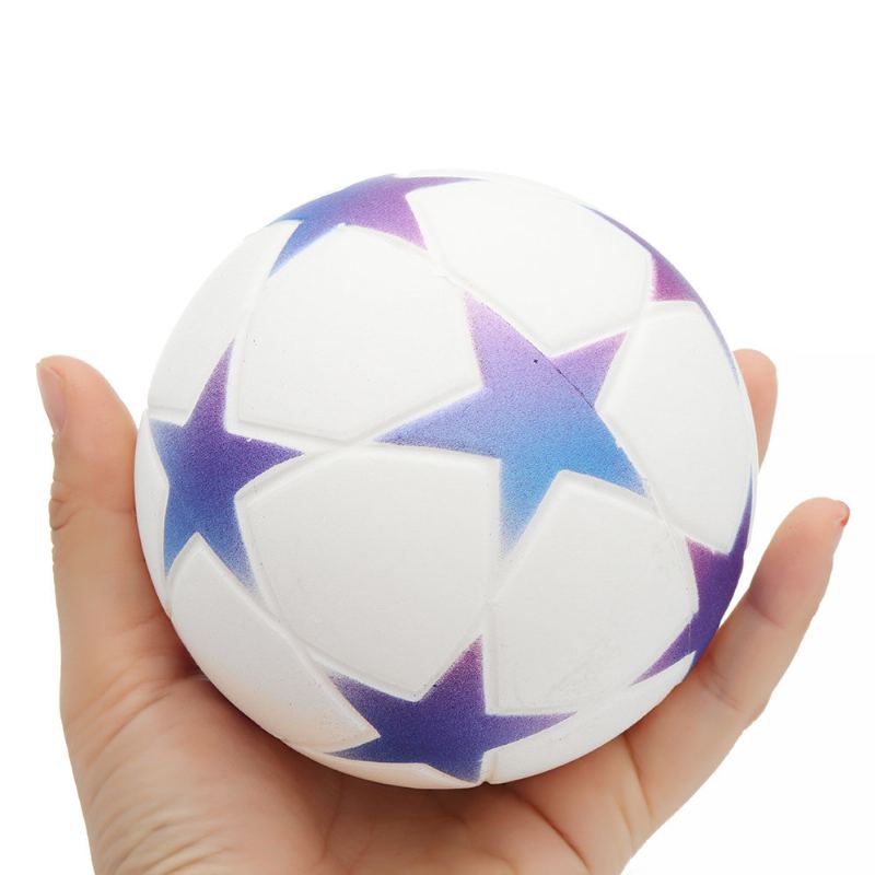 Star Football Squishy Slow Rising With Packaging Collection Dárková Plyšová Hračka