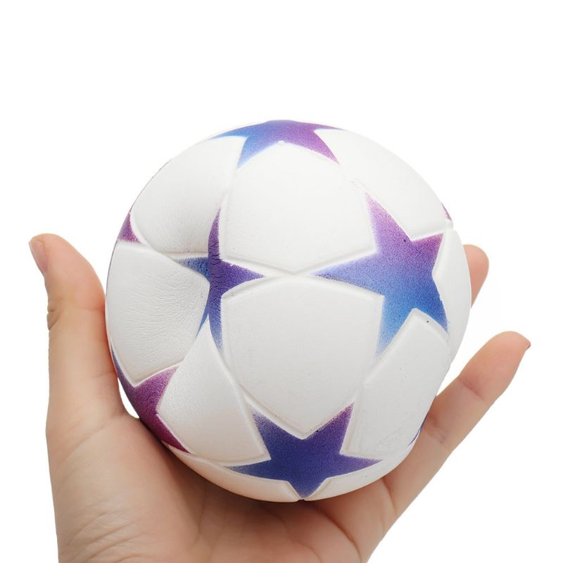 Star Football Squishy Slow Rising With Packaging Collection Dárková Plyšová Hračka