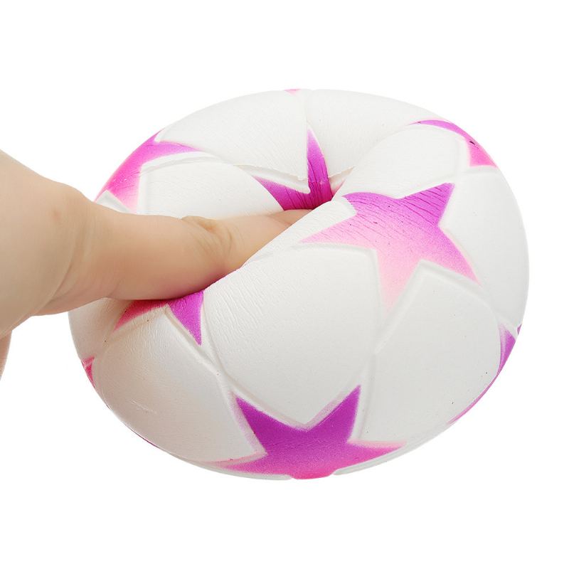 Star Football Squishy Slow Rising With Packaging Collection Dárková Plyšová Hračka